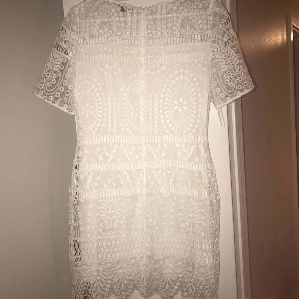 white short dress - Picture 2 of 3
